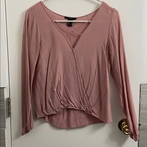 FOREVER 21 pink blouse
